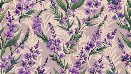 purple background, vector, illustration, lavender