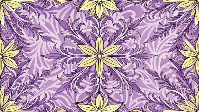lavender background illustration, vector art