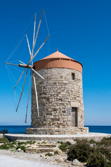 Windmühle am Mandraki Hafen, Rhodos - 792112124