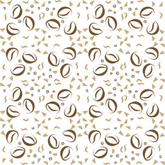 coffee grain texture on transparent,png,  coffee house  ,modern trendy symbol design ,illustration, png