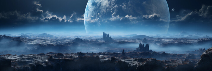 panorama of the mountains