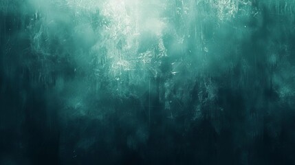 grungy teal and black gradient background with grainy noise texture and bright glow abstract graphic design