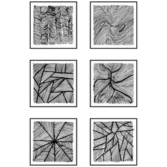 set of patterns, doodle vector