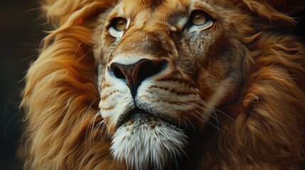 Naklejka premium Lion