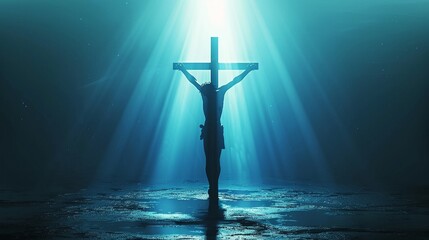 Examine the role of religion in illuminating the light symbolized by the crucifix