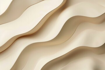 Light Beige Background with Light and Shadows Pattern for Product Presentation - generative ai