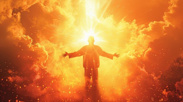 Explore the idea of almighty power and faithfulness in the context of divine worship