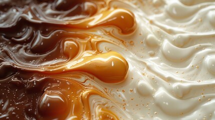 Close Up of White and Brown Surface - obrazy, fototapety, plakaty