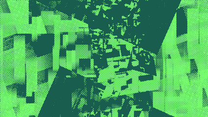 Abstract halftone grunge texture background image.