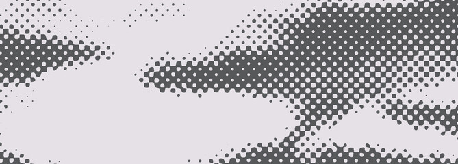 Fototapeta premium Abstract halftone grunge texture background image.