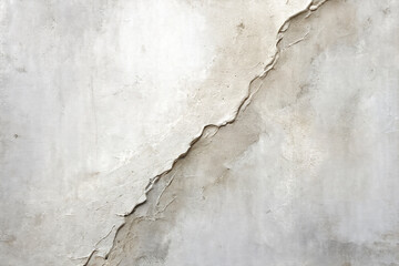 Fototapeta premium White concrete vintage and grunge-style wall with distressed aged surface