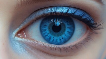 Fototapeta premium close up of eye