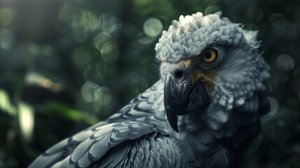 Harpy Eagle, Forest Vigilance - obrazy, fototapety, plakaty