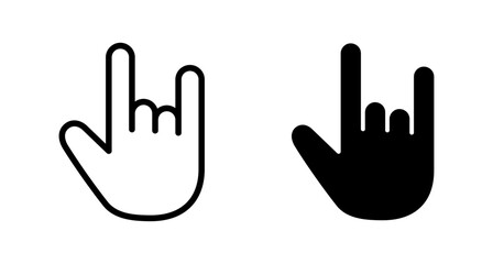Fototapeta premium Hand icon vector isolated on white background. Hand gesture. hand stop