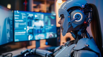 A virtual assistant responding to a persons request for secure information asking for voice identification before providing access to sensitive data. .