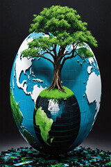 Environmental protection promoted through tree and earth day