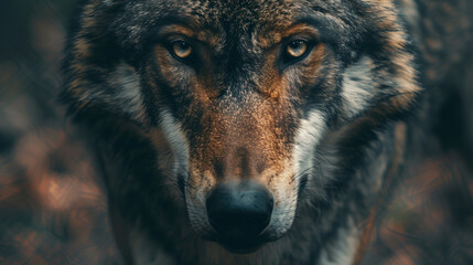 Wolf Stare, Black and White