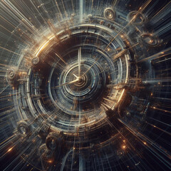 Time is flowing - Time stops for none - Time is the most powerful - Generative AI
