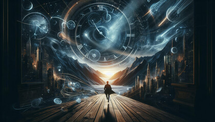 Time is flowing - Time stops for none - Time is the most powerful - Generative AI