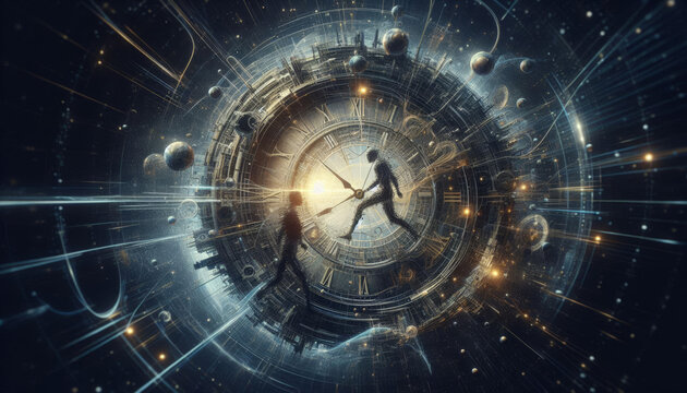 Time is flowing - Time stops for none - Time is the most powerful - Generative AI