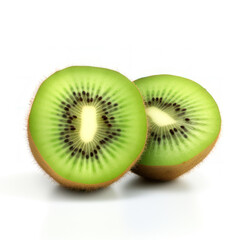 Kiwi Fruit isolated on white background