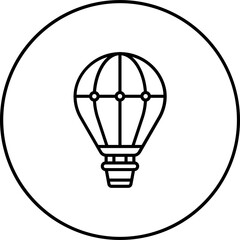 Hot Air Balloon Icon