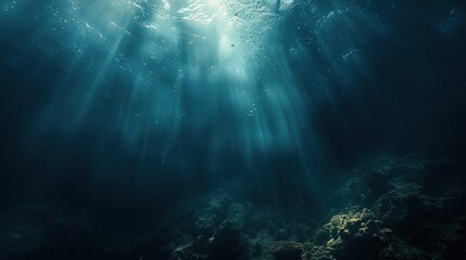 Fototapeta premium Gleaming Water Surface