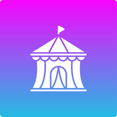 Circus Tent Icon