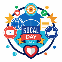 Modern Social Connect: Sleek Vector Logo Template