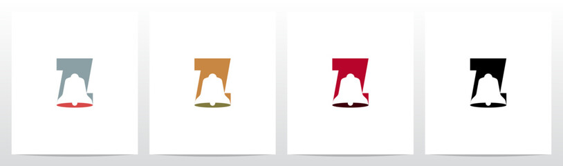 Bell On Letter Initial Logo Design Z