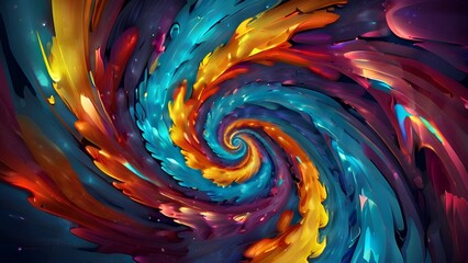 Colorful vortex energy