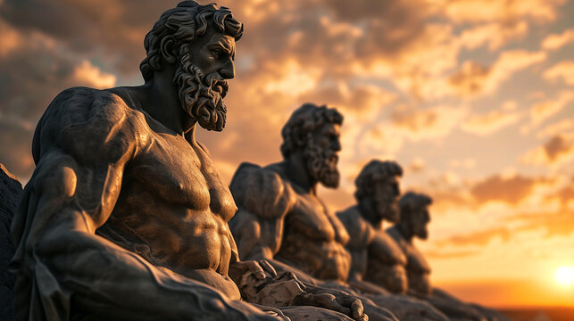 Stoic masculine muscular man, 4k HD, ethereal yet realistic, dark academia and muscular man maskuline