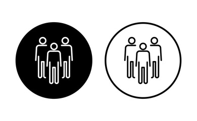 People icon set. person icon vector. User Icon vector. team symbols