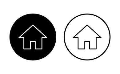 House icon set. Home icon vector