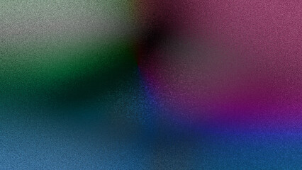 An abstract iridescent grainy grunge texture background image.