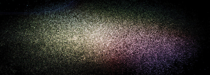 An abstract iridescent grainy grunge texture background image.