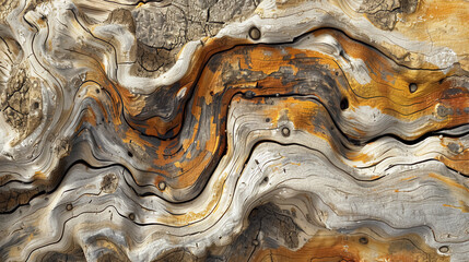 A texture of wood in nature