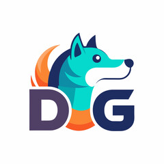 Dog Logo vector art illustration (6)