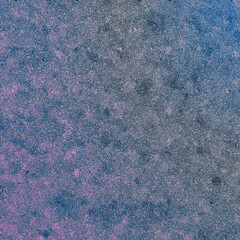 An abstract iridescent grainy grunge texture background image.