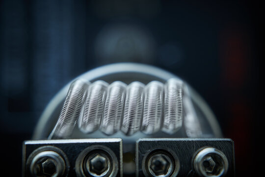 Staggerton Fused Clapton Coil on Dripper for vape