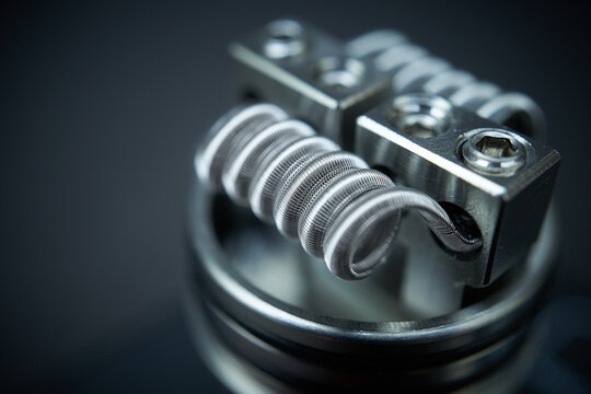 Staggerton Fused Clapton Coil on Dripper for vape