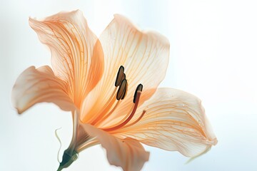 Elegant flower Isolated on white