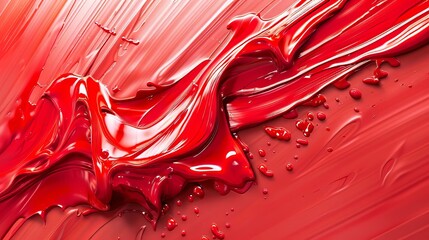 Abstract Red Paint background