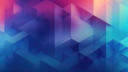 Gradient geometric shapes background