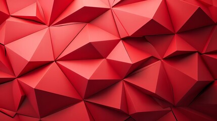 abstract red triangle background