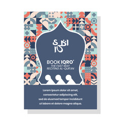 Islamic iqro' book cover