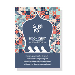 Islamic iqro' book cover