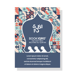 Islamic iqro' book cover