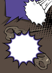 Abstract comic book background. Retro cartoon, vector comics pop art design.