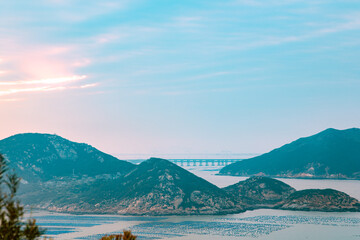 Pingtan Island, Fuzhou City, Fujian Province-fishing port and fishing village scenery